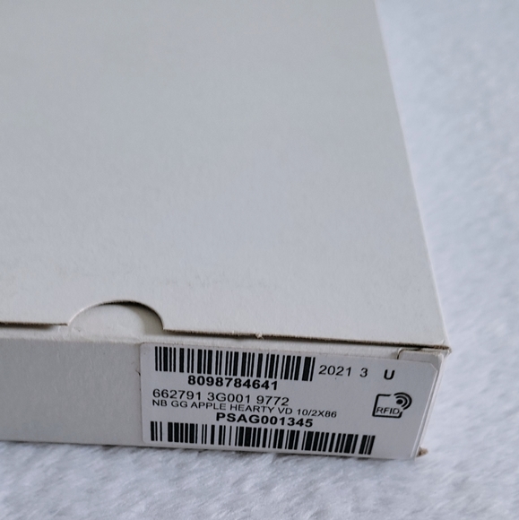 Authentic Gucci Les Pommes GG Apples silk Neck bow Twilly Scarf  multicolor - Picture 9 of 16